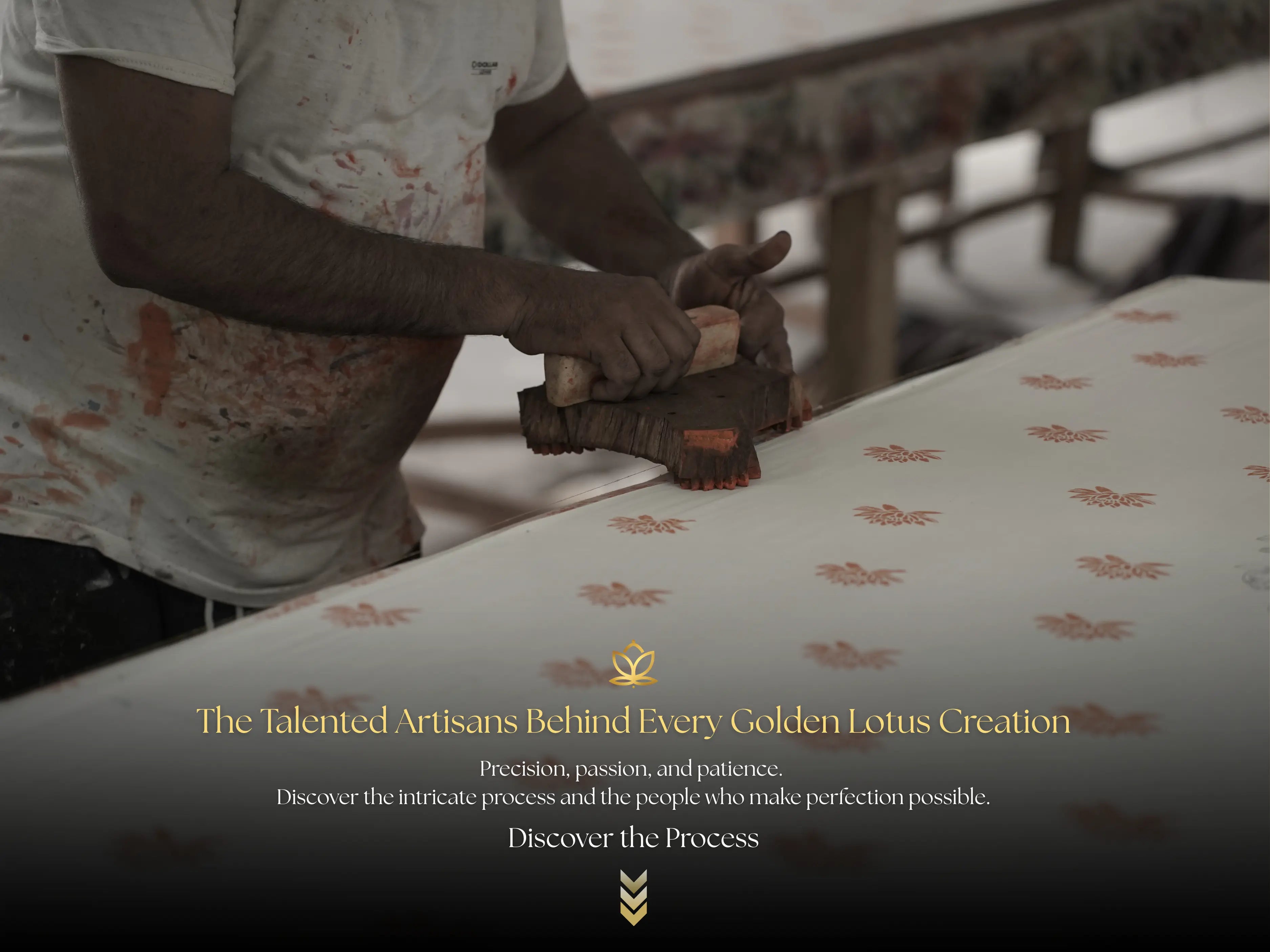 The Talented Artisans Behind Every Golden Lotus Creation