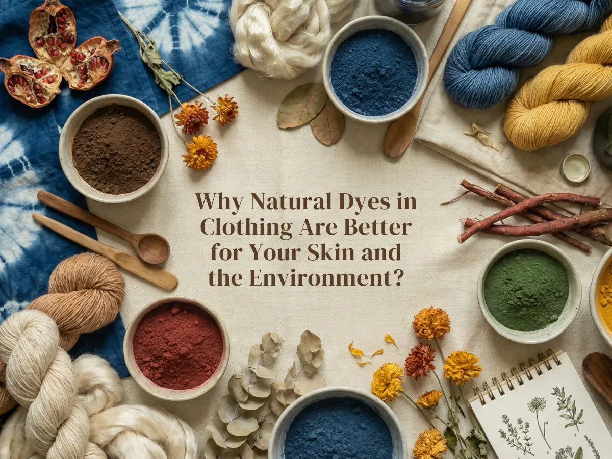 Why Natural Dyes in Clothing Are Better for Your Skin and the Environment?