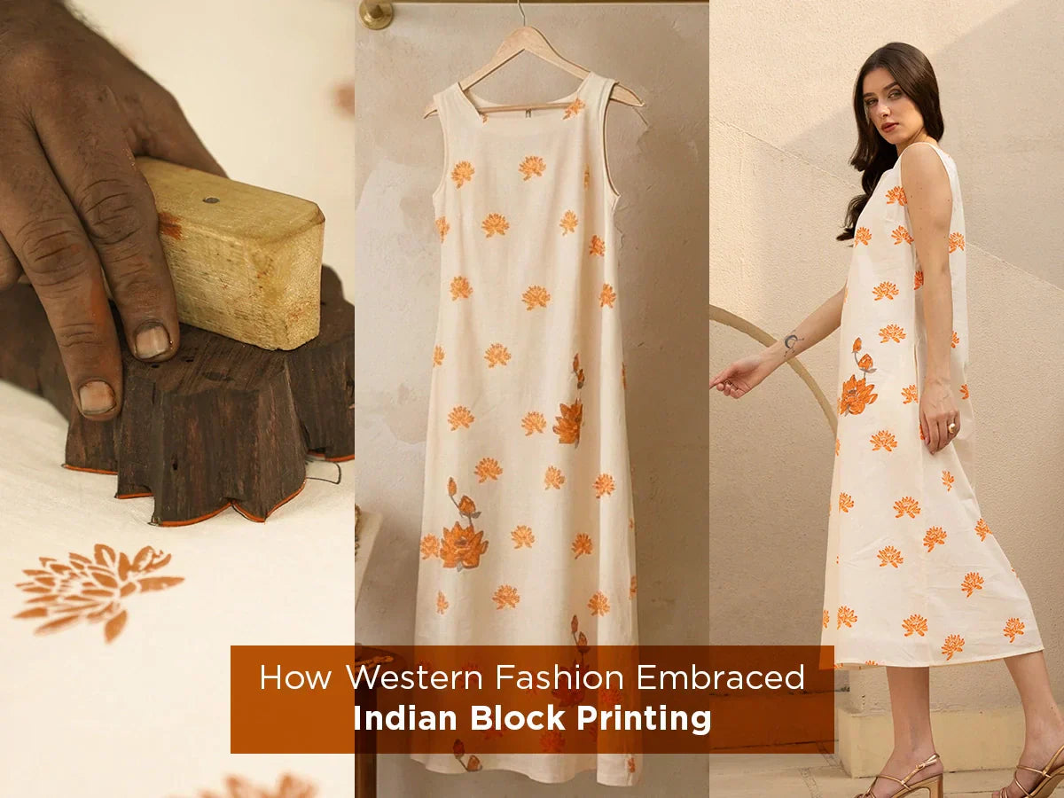 How Western Fashion Embraced Indian Block Printing