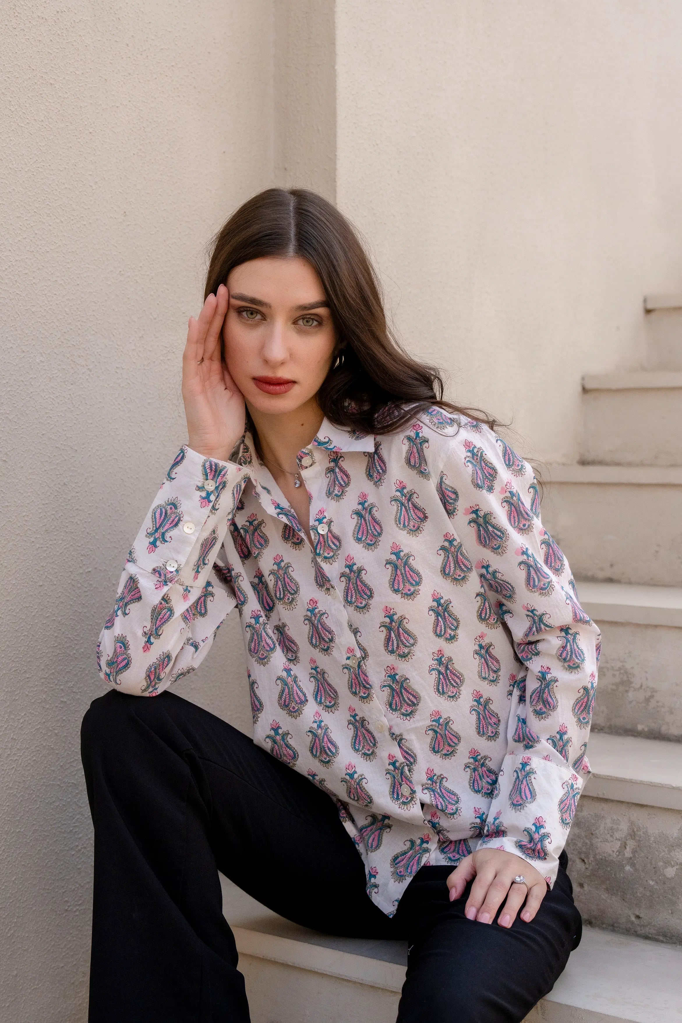 Paisley Shirt by Golden Lotus