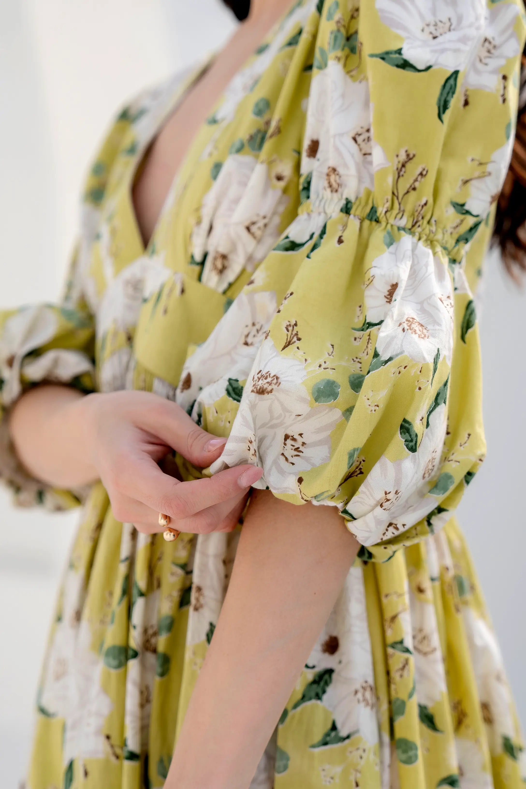 Lemon Blossom Dress by Golden Lotus