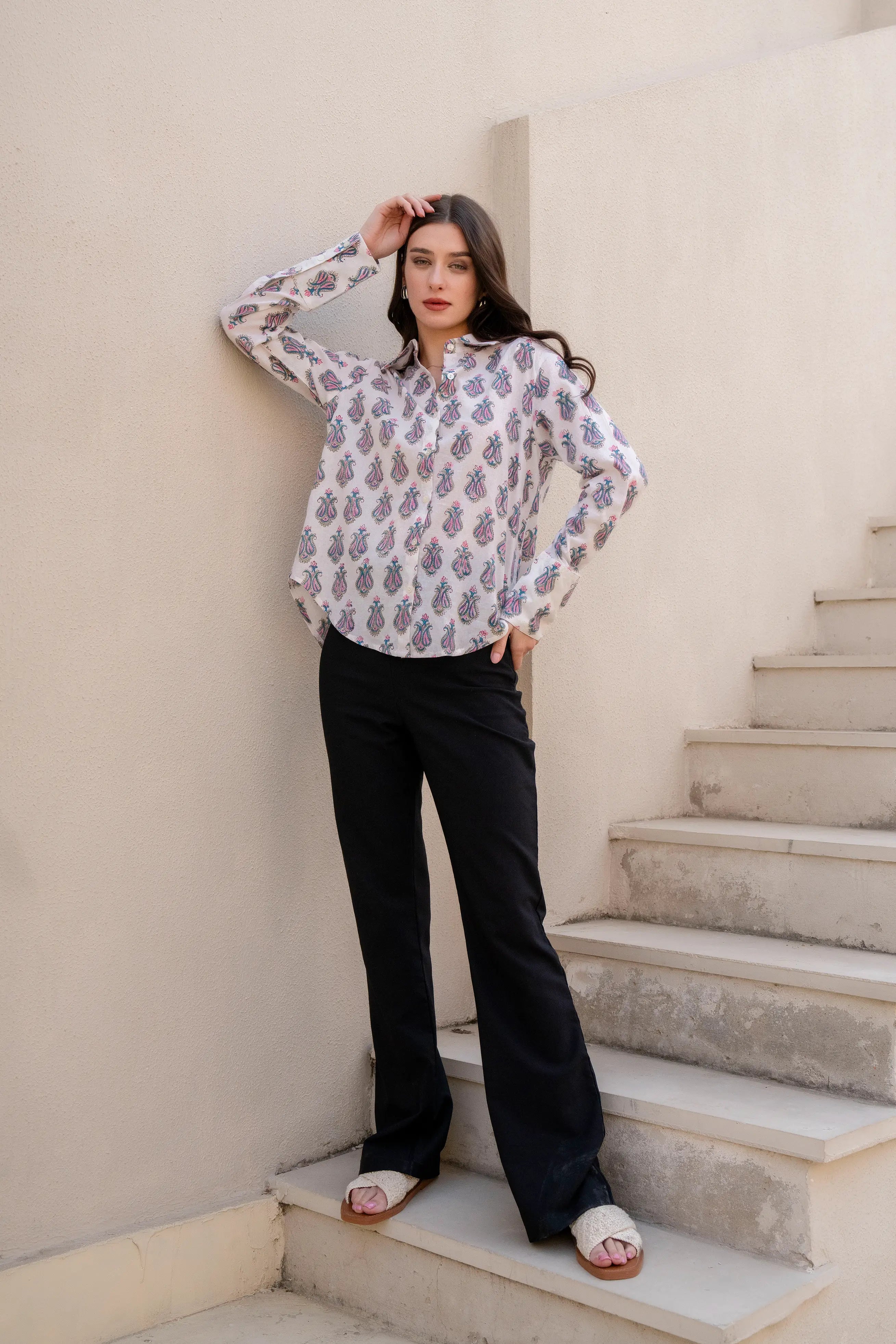 Paisley Shirt by Golden Lotus