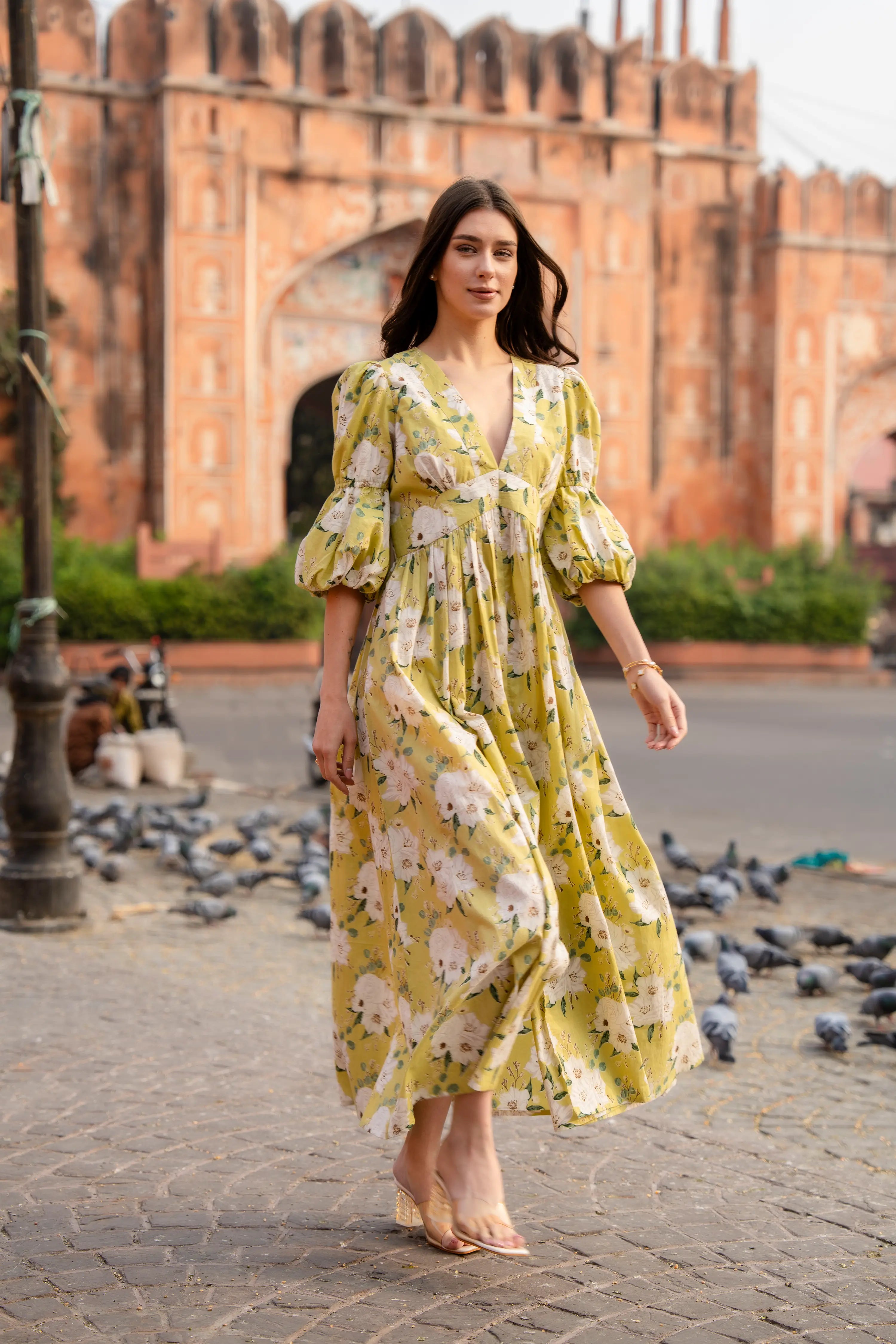 Lemon Blossom Dress by Golden Lotus