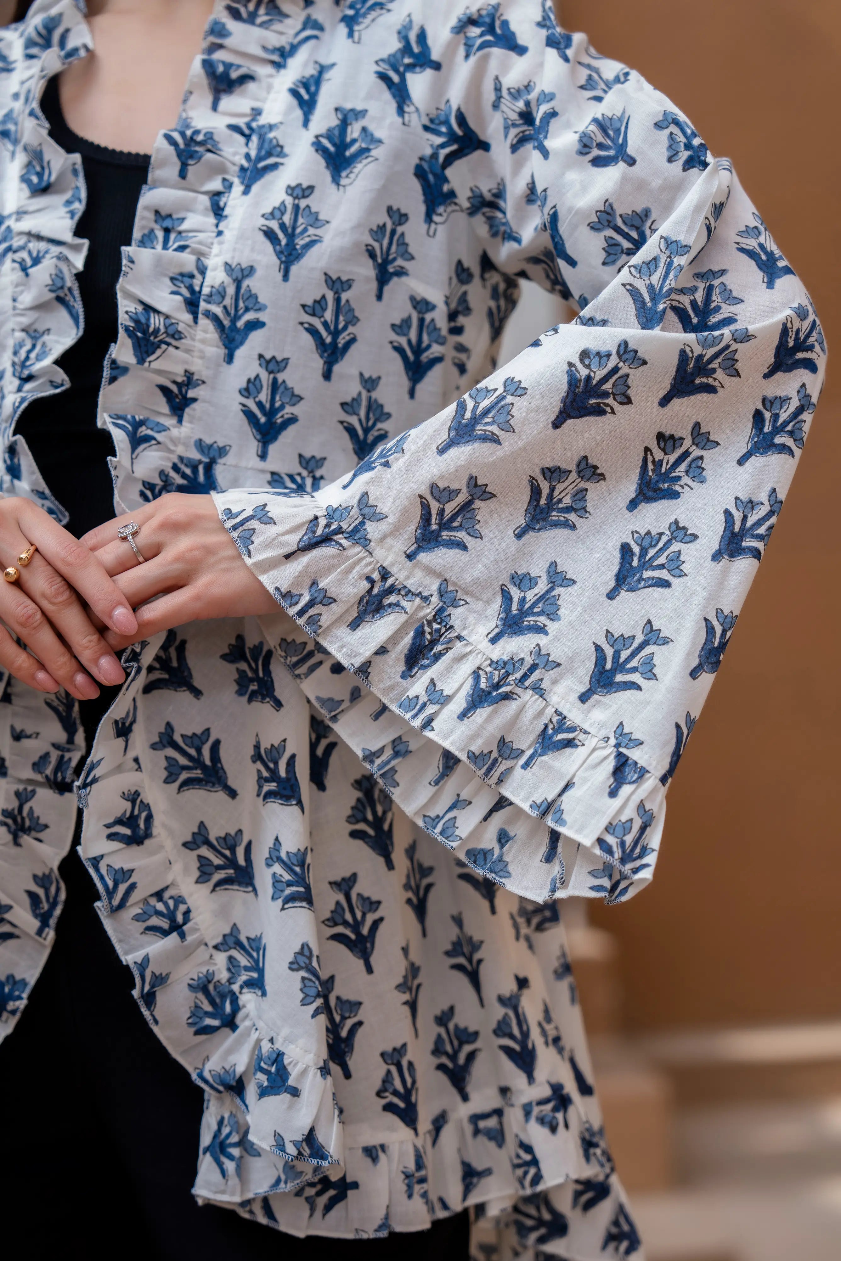 Ivory Marigold Dress by Golden Lotus