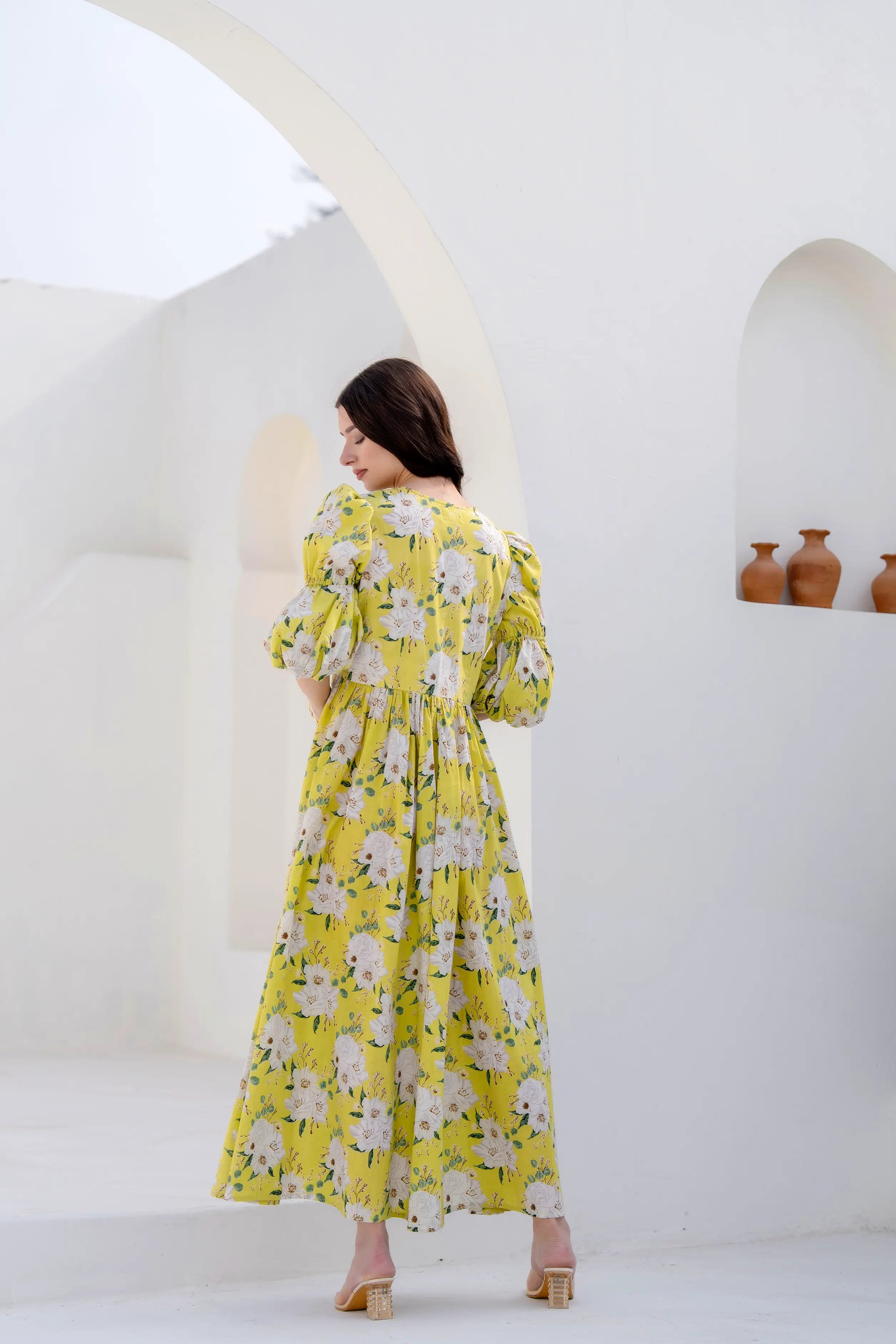 Lemon Blossom Dress by Golden Lotus